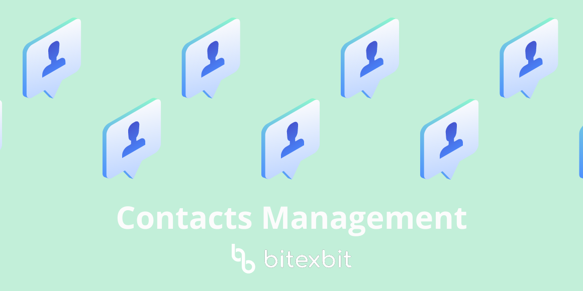 Contacts in the Address Management are available!